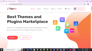 Tijarah – Digital Marketplace Theme