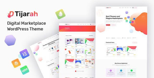 Tijarah – Digital Marketplace Theme
